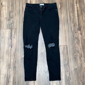 FREE People Black Skinny Jeans